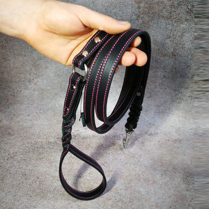 Correas de cuero para perros más vendidas, correas de cuero duraderas para perros, correas fuertes para perros para pasear y entrenar - Product Image 1