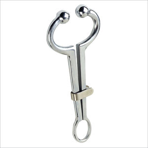 Soporte para toros de acero inoxidable de 18 cm de calidad premium superior, personalizado, instrumento veterinario, equipo de sujeción - Product Image 3