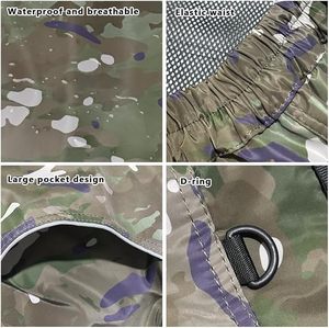 Tablier pour chien en polyester imperméable de haute qualité, motif camouflage, avec ceinture élastique réglable, pour l'apprentissage de la propreté et les friandises - Product Image 5
