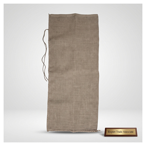 Sacs de sable en jute de henné neufs, poids de chaque sac environ 201 grammes, dimensions 840 mm x 350 mm, P&S 1lx12, bordure sur le bord supérieur, une longue attache de 26 cm. - Product Image 1