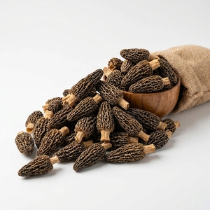 Champignons morilles sauvages séchés East Naturhus, qualité restaurant, pour la restauration et la cuisine gastronomique, ingrédient de qualité export. - Product Image 1