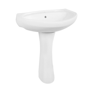 อ่างล้างหน้าเซรามิกแท่นอ่างล้างมือในห้องน้ำ - Product Image 1