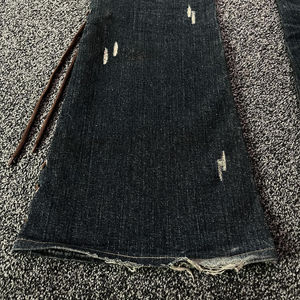 Pantalones Vaqueros Acampanados de Talla Grande para Hombre, Cintura Media, Denim Suave, Transpirables, Elásticos, Estilo Casual Urbano, Venta al por Mayor - Product Image 5
