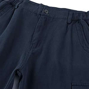 Shorts cargo pour hommes pour la randonnée en plein air, 100% coton, multi-poches, imperméables, séchage rapide, respirants, décontractés, personnalisables - Product Image 3