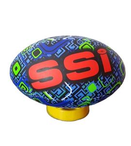Professional Rugby Training Ball Size 3 Durable PU Rubber with Super Grip Hand Sewn All Weather for <b>Trainings</b> in India - Product Image 3