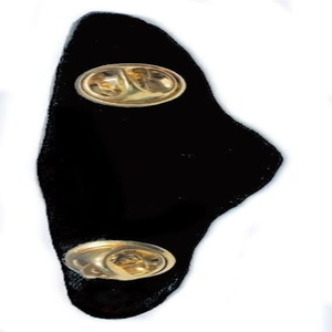 Badge brodé sur mesure en gros, patch brodé à la main avec des points fins et un design de logo personnalisé - Product Image 4