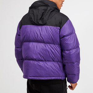 Men Women Puffer Jacket Thick 100% Nylon Stand Collar Quilted Winter Coat <b>Warm</b> Outdoor Casual OEM ODM Supplier - Product Image 5