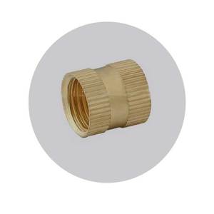 Heavy Duty Brass Round Inserts for Plastic Molding Furniture and Engineering <b>Fastening</b> Solutions - Product Image 1