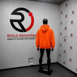 เสื้อฮู้ดซิปสีส้มสไตล์วินเทจทรงโอเวอร์ไซส์ สตรีทแวร์ แจ็คเก็ตมีฮู้ด ล้างสีแบบแอซิดวอช ซิปเต็มตัว ทรงหลวม สวมใส่สบาย ยูนิเซ็กส์ สำหรับฤดูใบไม้ร่วง - Product Image 4