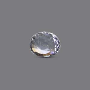 Square Cut 4 Carat White Zircon Loose Gemstone for Fine Jewelry - Product Image 2