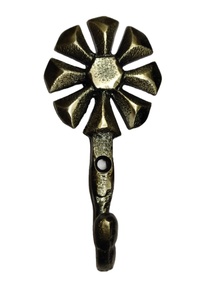 Most Trending Cast Aluminum <b>Wall</b>-<b>Mounted</b> Flower Hanger Door Mountable Metal Hooks for Bathroom Clothes & <b>Towels</b> Storage - Product Image 5