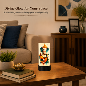 Lord Ganesha Divine Glow LED Table Lamp Spiritual Decorative <b>Night</b> <b>Light</b> Warm Bedside Lamp Home Temple Meditation Gift - Product Image 4