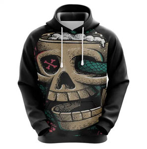 Sweat-shirt à capuche pour homme, imprimé queue de baleine 3D, sublimation, tricoté, décontracté, respirant, coupe classique, bleu vert - Product Image 6