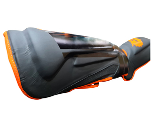 Espinilleras de Cuero Personalizadas para Kickboxing, Muay Thai, MMA, Artes Marciales, Entrenamiento, Sparring, BJJ - Product Image 4