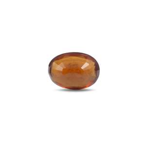 Luxury 7.2 Ct Natural Hessonite Gomed Loose Gemstone 7mm Calibrated Garnet for Fine Jewelry - Product Image 2