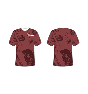 เสื้อยืดแขนสั้นลายพรางสำหรับผู้ชาย คอโอ ทรงปกติ แห้งเร็ว สวมใส่สบาย พิมพ์ลาย โพลีเอสเตอร์ ขายส่ง รับผลิตตามแบบ OEM - Product Image 1