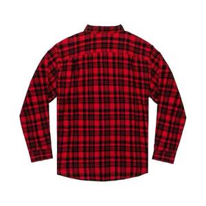 Camisa de Franela a Cuadros Teñida con Hilo para Hombre, Venta Caliente 2026, Personalizada de Fábrica, Camisa de Algodón de Un Solo Botón, Ajuste Delgado, Casual para Hombre - Product Image 2