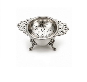 Brass Wire <b>Tea</b> Strainers With Long Handle Metal Hand Woven <b>Tea</b> <b>Infusers</b> for Loose Leaf <b>Tea</b> Filter Steeper at low price - Product Image 3