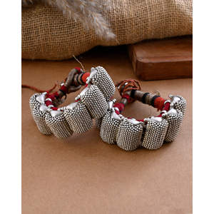 Bracelet en argent Meera Jaipur Bhavya, bracelet élégant de créateur, fabricant de bijoux en gros, approvisionnement B2B, qualité d'exportation - Product Image 1