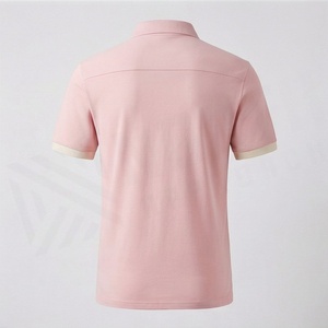 เสื้อโปโลชายไซส์ใหญ่ แขนสั้น พิมพ์โลโก้ได้ ระบายอากาศดี สไตล์ลำลอง สีสันตามสั่ง - Product Image 2