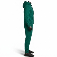 Survêtement à capuche pour homme, coupe droite, taille élastique, 260g, respirant, coupe régulière, style streetwear hiver, le plus vendu