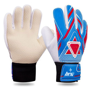 Football Goalkeeper <b>Gloves</b> German Latex Palm High Grip Customized Match Training Finger Guard Breathable Soccer Wholesale - Product Image 1