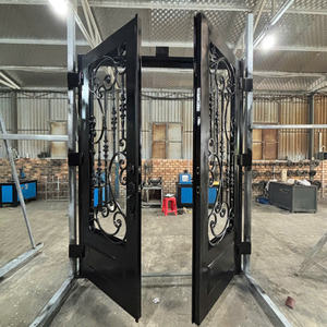 Portes d'entrée extérieures en acier personnalisées, étanches, avec systèmes de verrouillage haute sécurité pour des entrées de maison sûres et élégantes - Product Image 3