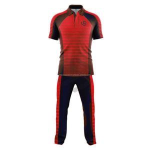 Maillot de cricket personnalisé, design d'uniforme d'équipe, respirant, 100% polyester, prix bas, nouveau maillot de cricket sublimé pour l'équipe de cricket pakistanaise et américaine - Product Image 4
