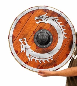 Calvin Handicraft Wooden Round Art Deco Animal Design <b>Wall</b> Decal for Hallway and Commercial Spaces Home Decor - Product Image 4