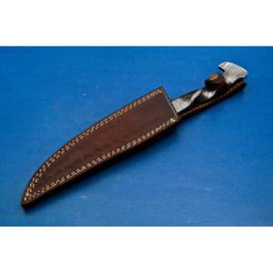 Cuchillo de Cocina Burraq Hecho a Mano, Estilo Medieval, Acero de Damasco Forjado, Hoja Multifuncional, Grosor Personalizado, DIY OEM - Product Image 2