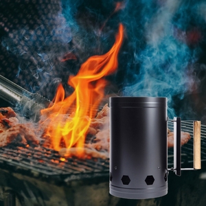 Baril d'allumage à charbon de fer durable: allume-feu rapide et efficace pour les outils de support de barbecue <span class=keywords><strong>en</strong></span> plein air - Product Image 4