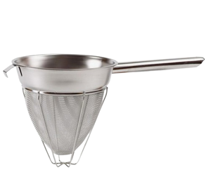 hot selling Stainless Steel Tea Strainer Ladle Fine Mesh Spoon for Loose Leaf Tea <b>Coffee</b> <b>Filtering</b> Durable Double Handle Design - Product Image 3