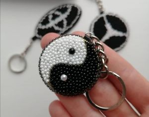 Elegant Handmade Embroidery Eco-Friendly <b>Customized</b> Design Beaded <b>Keychain</b> Decorative Artisan Beadwork for Bags and Backpacks - Product Image 6