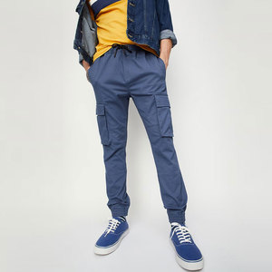 Durable Outerwear Trendy <b>Men</b> Cargo Trouser Custom Logo Martial Multi-pockets for Streetwear OEM Available <b>Men</b> Cargo Trouser - Product Image 1