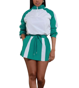 Ensemble coupe-vent unisexe de qualité supérieure, coupe-vent d'été grande taille, motif uni, en toile courte, pour usage quotidien, prix abordable, OEM - Product Image 1