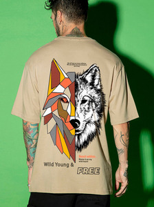 Wholesale Custom Men's DTF <b>Print</b> T-Shirt High-Quality Cotton Casual Wear Breathable & Soft Fabric Private Label OEM Manufacture - Product Image 2