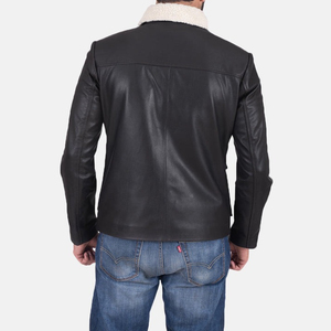 Veste en cuir véritable pour homme de haute qualité, style décontracté chic, en cuir de cheval, nouvelle veste de moto pour homme - Product Image 4