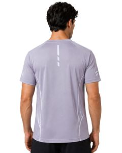 T-shirt de sport pour homme personnalisé à la lavande, séchage rapide, respirant, pour la gym, le fitness, la course à pied, l'entraînement athlétique, en polyester, vêtement de sport - Product Image 2