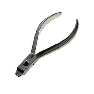 High Quality 13.5cm Stainless Steel Orthodontics Dental Hook Plier Manual TC Crimpable Ergonomic Grip CE ISO By Grip Surgical - Product Image 6