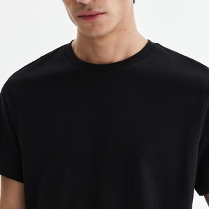 T-shirts pour hommes, fabricant professionnel, 100% coton, col rond, coupe ample - Product Image 2