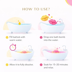 Boule de bain aromathérapeutique aux herbes biologiques, bombes de spa naturelles, soins végétaliens pour la peau, blanchissantes, relaxantes, personnalisées, élégantes, marque privée OEM - Product Image 4