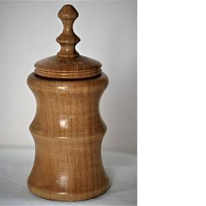 Urna Funeraria de Madera Hecha a Mano, Pulida, de Madera Natural, Recuerdo Conmemorativo Personalizado para Cenizas de Adultos - Product Image 5