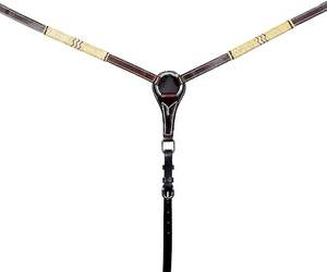 Produit phare : Équipement équestre pour chevaux - Bridon et harnais en cuir élégant et tendance pour la course hippique - Product Image 1