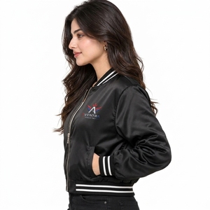 Chaqueta Bomber para Mujer, Diseño de Alta Calidad, Servicio OEM, Venta Especial, Transpirable y Ligera, 2026 - Product Image 5