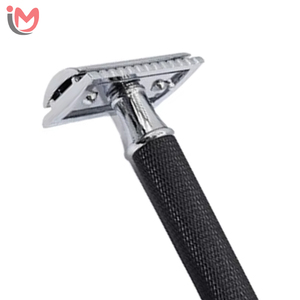 Custom Wood Handle Men's Safety <b>Razor</b> with <b>Single</b> <b>Blade</b> for Underarm Shaving OEM - Product Image 3