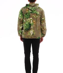 Chaqueta cortavientos por sublimación con estampado de flores personalizado, chaqueta cortavientos de nailon con forro de satén personalizado de talla grande, bloque de Color transpirable - Product Image 2