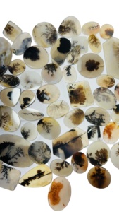 Natural Dendritic Agate Cabochon Mix Shape Scenic Picture <b>Stone</b> Loose Gemstone for Jewelry Making Wholesale Lot Gemstone, - Product Image 2