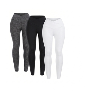 Nuevos Leggings Deportivos para Mujer, Cintura Alta, Pantalones de Yoga con Tela Elástica para Gimnasio, Correr, Ejercicio, Fitness y Uso Diario Activo - Product Image 5