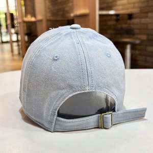 Gorra de Béisbol Desgastada de Moda para Hombre y Mujer, Gorras de Béisbol de Mezclilla Suave con Visera Curva - Product Image 6
