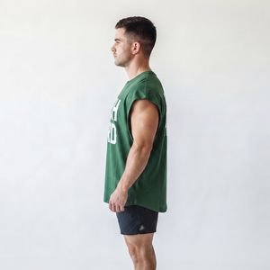Camiseta sin mangas para hombre, para culturismo, entrenamiento, informal, transpirable, de poliéster y algodón, estampada, para gimnasio, verano. - Product Image 3